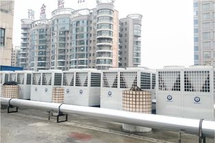 工厂酒店学校热水用纽恩泰空气能热泵,一年能省几十万